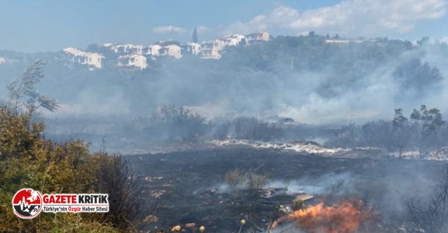 ÇEŞME ALAÇATI'DA YANGIN!