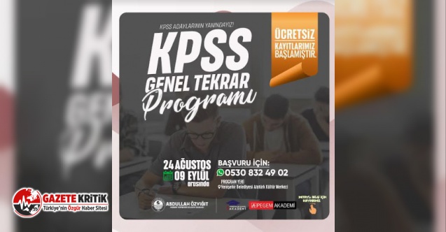 Yenişehir Belediyesinden KPSS adaylarına destek