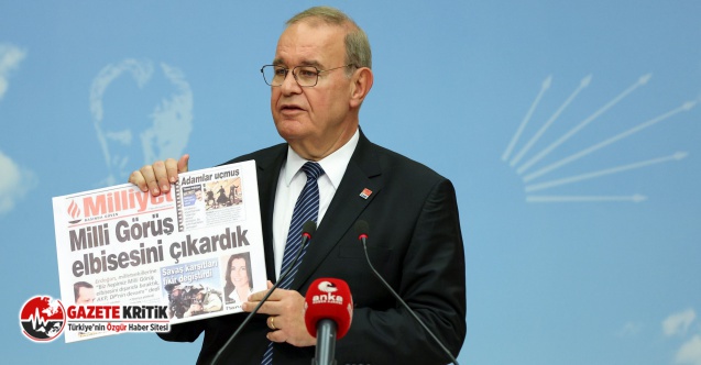 CHP Sözcüsü Öztrak: “SEVSİNLER SİZİN DEVRİMCİLİĞİNİZİ