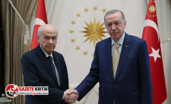 Erdoğan Bahçeli görüşmesi sona erdi