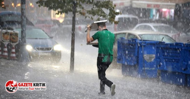 Meteoroloji'den kuvvetli yağış uyarısı