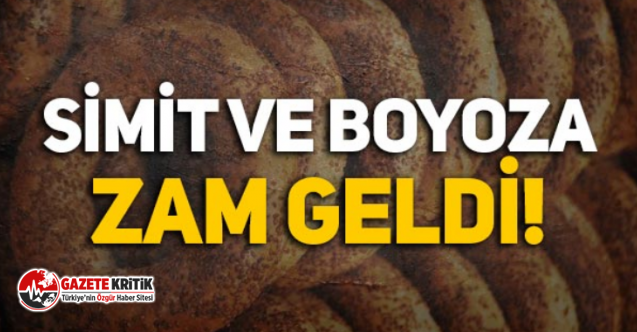 İzmir’de simit ve boyoza zam