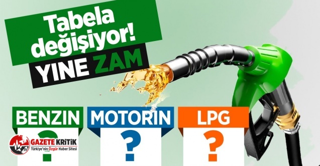 Benzin ve motorine zam geldi!