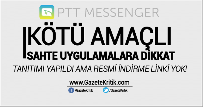 PTT Messenger şimdiden kafa karıştırdı!