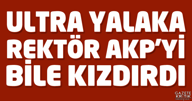 Bostancı'dan 'Cumhurbaşkanı'na itaat etmek farz' diyen Rektör'e sert tepki