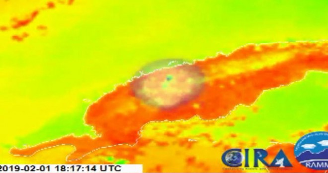 Küba'ya düşen göktaşını radar görüntüledi