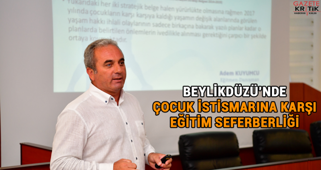 BEYLİKDÜZÜ BELEDİYESİ'NDEN ÇOCUK İSTİSMARINA KARŞI EĞİTİM