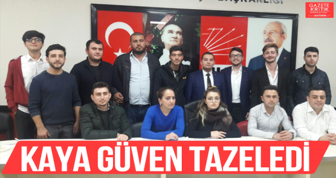 KAYA GÜVEN TAZELEDİ