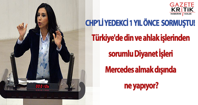 CHP'Lİ GÜLAY YEDEKCİ BİR YIL ÖNCE İKTİDARI BÖYLE UYARMIŞTI!