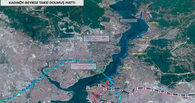 İstanbul'a yeni taksi dolmuş hatları geldi