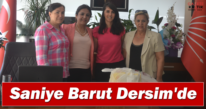 Av. Saniye Barut '7 Haziranda kaldığımız yerden devam' demek için Dersim'de