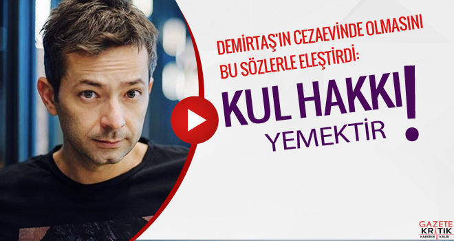 İRFAN DEĞİRMENCİ İLK KEZ KONUŞTU! DEMİRTAŞ'IN CEZAEVİNDE OLMASINI BU SÖZLERLE ELEŞTİRDİ: KUL HAKKI YEMEKTİR