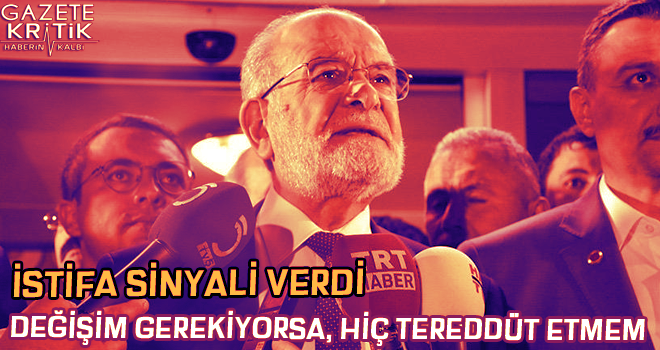 Karamollaoğlu: Değişim gerekiyorsa, hiç tereddüt etmem çekilirim