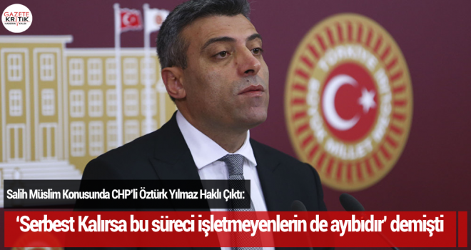 Öztürk Yılmaz Haklı Çıktı