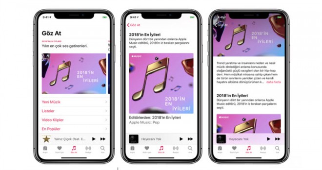 Apple Music'te bu yıl en çok dinlenen şarkılar