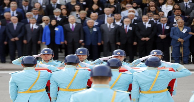 Milli Görüş'ün önemli ismi Oya Akgönenç için Meclis'te tören