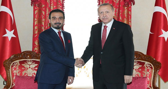 Cumhurbaşkanı Erdoğan Halbusi'yi kabul etti