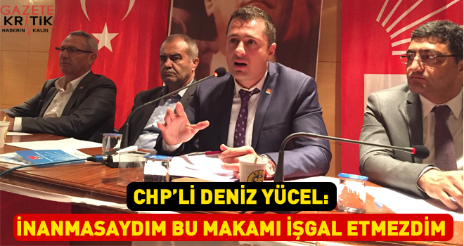 YÜCEL'DEN ÖRGÜTE BUCA MESAJLARI