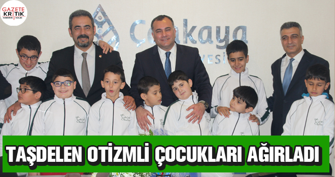 TAŞDELEN OTİZMLİ ÇOCUKLARI AĞIRLADI