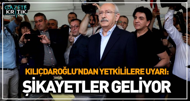 Kılıçdaroğlu'dan kamu görevlilerine uyarı