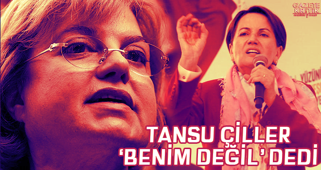 Tansu Çiller'den Meral Akşener'e yanıt