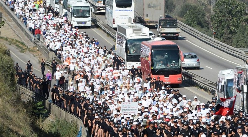 Adalet Yürüyüşü'nün finali… Bir buçuk milyon kişi bekleniyor…