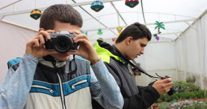 Otizmli çocukların gözünden İzmir fotoğrafları