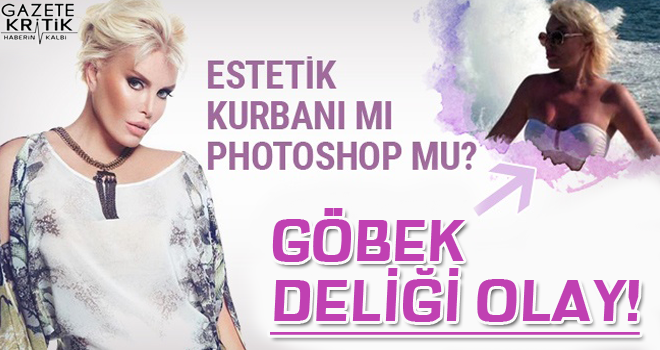 Ajda Pekkan'ın bikinili pozu olay! Fotoşopu abarttı göbek deliğine bakın