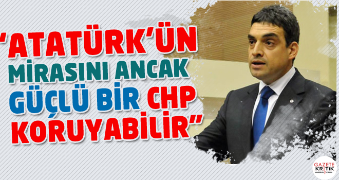 Umut Oran'dan İş Bankası yorumu: Atatürk'ün mirasını ancak güçlü bir CHP koruyabilir