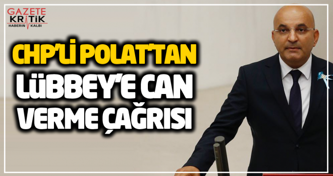 CHP'Lİ POLAT'TAN LÜBBEY'E CAN VERME ÇAĞRISI