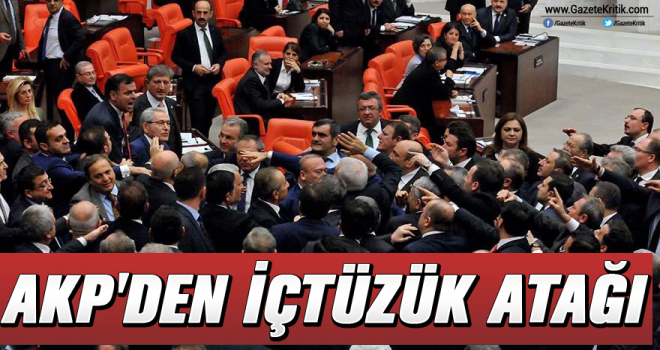 AK PARTİ'DEN İÇTÜZÜK ATAĞI