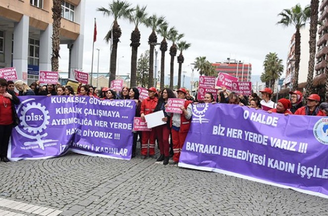 DİSK İzmir Kadın Komisyonu: Başkanlık rejimi eşitsizlikleri büyütmektedir