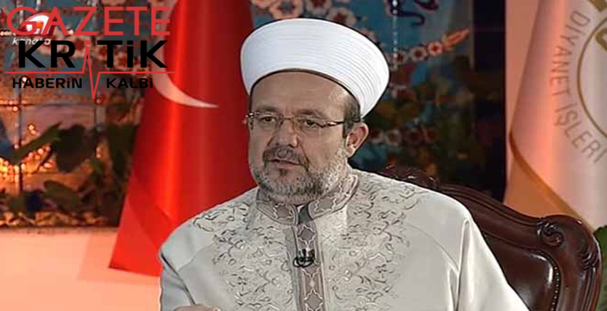 Diyanet İşleri Başkanı Mehmet Görmez FETÖ liderine mektup yazmış