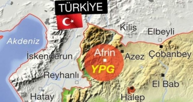 TSK, Afrin kuşatması için hazır durumda...