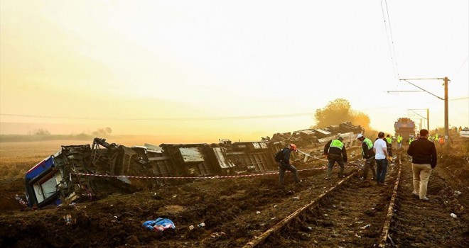 Tekirdağ'daki tren kazasıyla ilgili yayın yasağı kaldırıldı