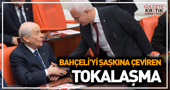 Bahçeli'yi şaşkına çeviren tokalaşma