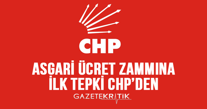 CHP'li Erdoğdu: Çalışanı açlığa mahkum eden bin 603 TL asgari ücret zulümdür