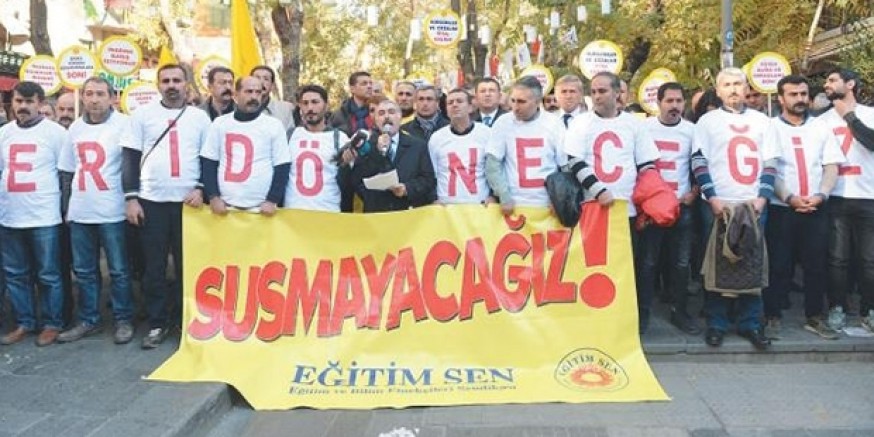 KHK'yla ihraç edilen öğretmenler: Geri döneceğiz