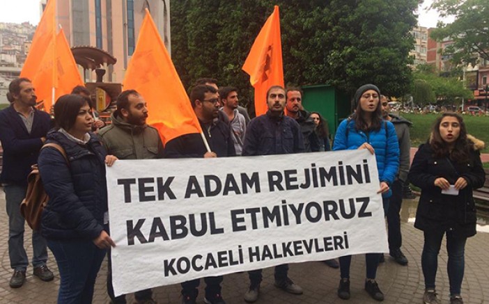 Kocaeli Halkevleri: 'Tek Adam rejimi meşru değildir!'