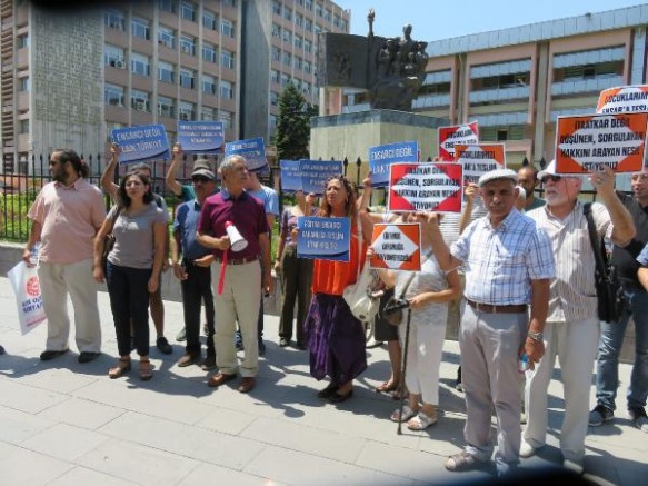 MEB önünde Ensar protestosu!