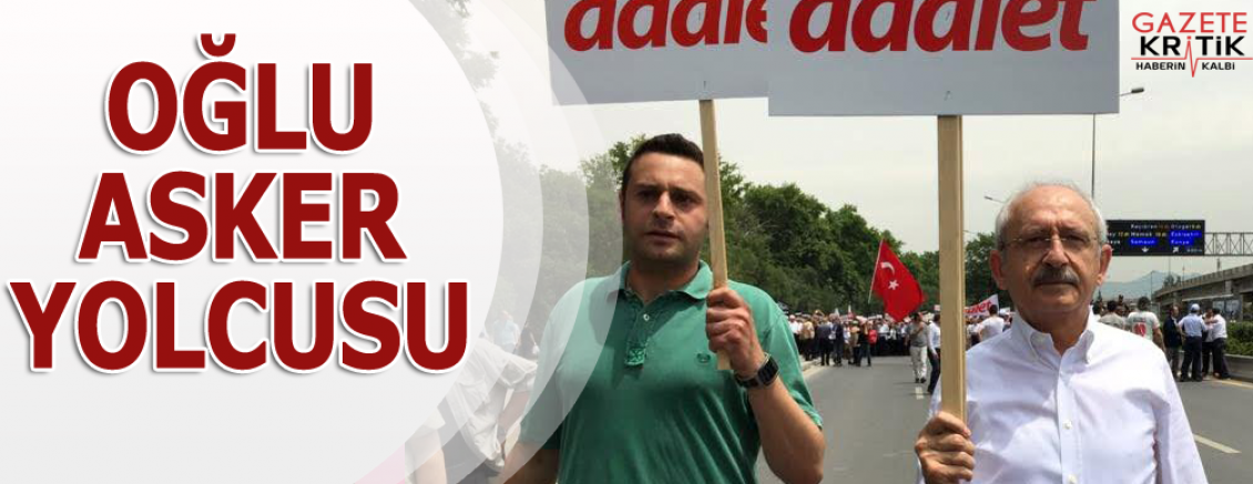 Oğlu asker yolcusu