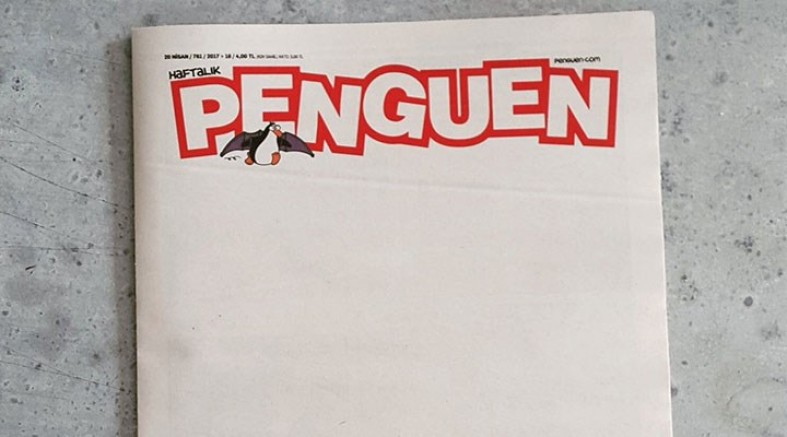 Penguen'den YSK kapağı : Karikatürsüz Kapaklar da Geçerli Sayılacak