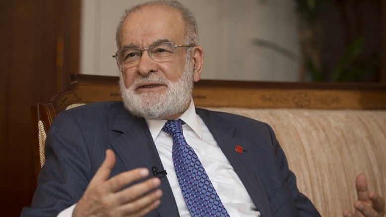 Saadet Partisi lideri Temel Karamollaoğlu'ndan Binali Yıldırım'a 'referandum' resti