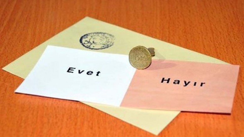 Son dakika... Referandumda 'evet ve hayır'ın renkleri belli oldu